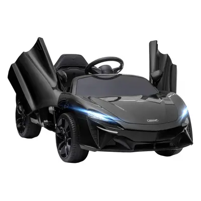 HOMCOM McLaren Licensed Kids Electric Ride-On Car w/ Remote Control - Black