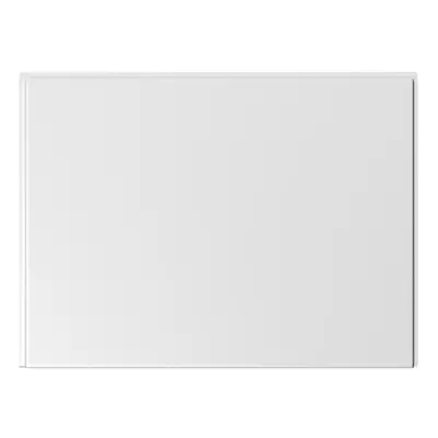 NRG White 800mm Acrylic End Bath Panel for Bathroom Soaking Bathtub