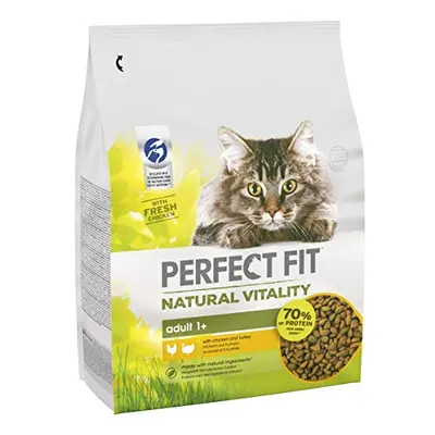 Perfect Fit Natural Vitality Dry Cat Food Adult 1+ - Complete Dry Food for Adult Cats from Year 