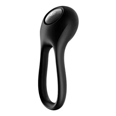 SATISFYER MAJESTIC DUO RING VIBRATOR - BLACK