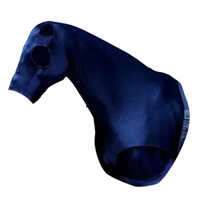 (Pony, Navy) Weatherbeeta Stretch Hood With Zip