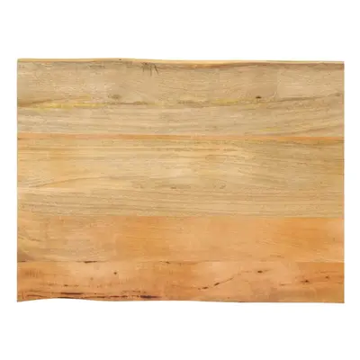 vidaXL Table Top Live Edge Replacement Board Dining Table Top Solid Wood Mango