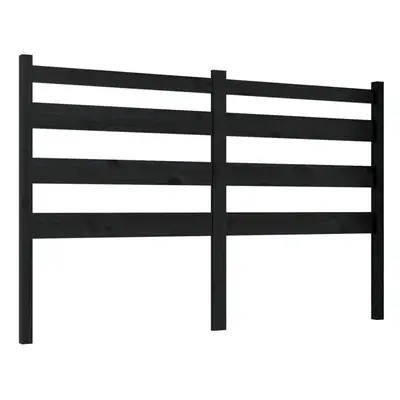 (black, x x cm) vidaXL Bed Headboard Bedroom Bed Header Decorative Headboard Solid Wood Pine