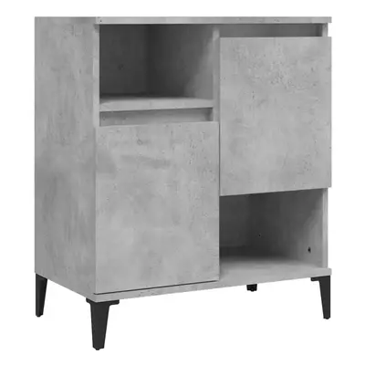 (concrete grey) vidaXL Sideboard Cabinet Cupboard Highboard Home Organiser Engineered Wood