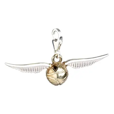 Harry Potter Sterling Silver Golden Snitch Clip on Charm