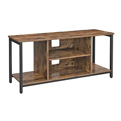 VASAGLE TV Stand for TV up to Inches, TV Cabinet with Open Shelves, TV Console for Living Room, 