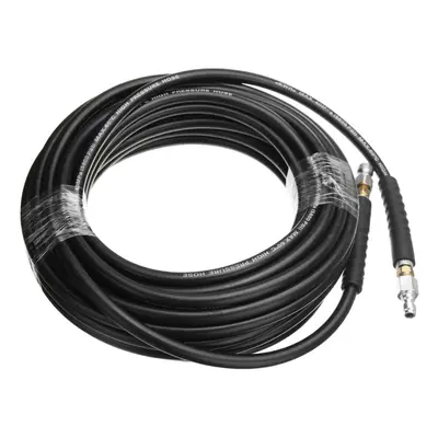 (15M) 6/10/15M 1/4 Inch Quick Release Drain Sewer Cleaning Hose 5800PSI Pressure Washer Hose