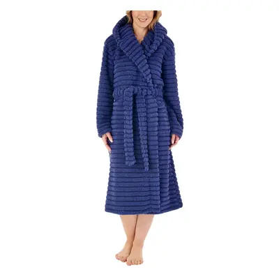 (Navy, Medium) Slenderella HC88320 Women's Dressing Gown