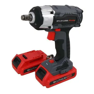 Cordless Impact Gun Wrench 350Nm Batteries 18v Li-ion (Genuine Neilsen CT3970)