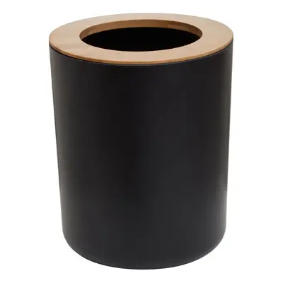 Canyon Black Bamboo Fibre Dust Bin