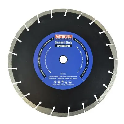 Faithfull Abrasive Diamond Blade x 20mm SVA8030020