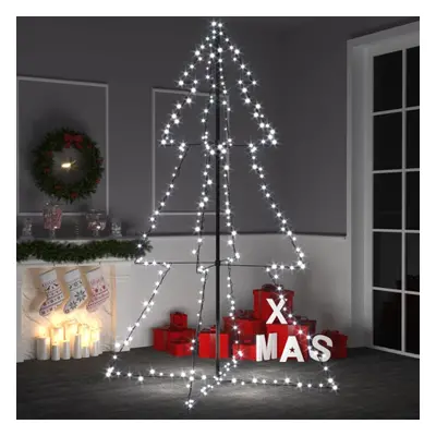 vidaXL Christmas Cone Tree LEDs Indoor and Outdoor Holiday Decoration