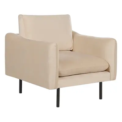 Armchair VINTERBRO Velvet Beige