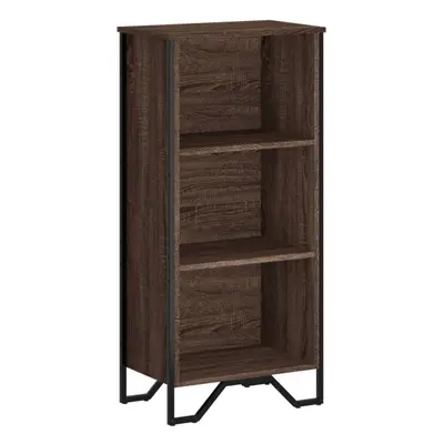 (brown oak, x x cm) vidaXL Bookcase Bookshelf Book Rack Storage Cabinet Sonoma Oak Engineered Wo