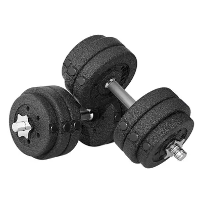 HOMCOM 30KG Adjustable Dumbbells Weight Set Hand Weight for Body Fitness