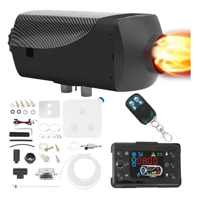 12V 8KW Diesel Air Heater Car Heater With Remote Control (BLACK)