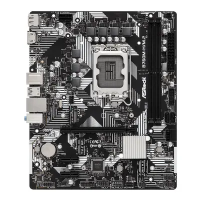 ASRock B760M-H/M.2 - motherboard - micro ATX - LGA1700 Socket - B760