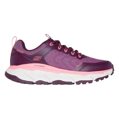 (6 UK, Raspberry) Skechers Womens D'Lux Journey Marigold Memory Foam Trainers Sneakers Shoes