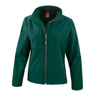 (10 UK, Bottle Green) Result Womens/Ladies Classic Softshell Soft Shell Jacket