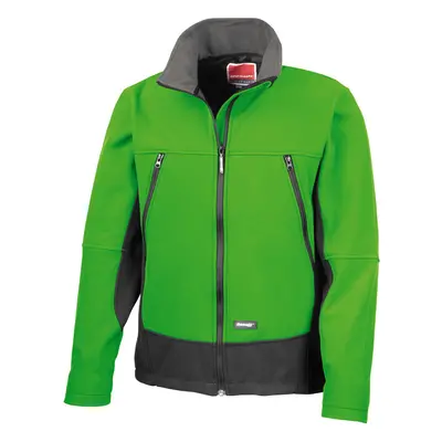 (XXL, Vivid Green) Result Mens Activity Soft Shell Jacket