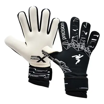 Size 8.5 PRO ADULT Goal Keeping Gloves Lightweight Black/White Keeper Glove