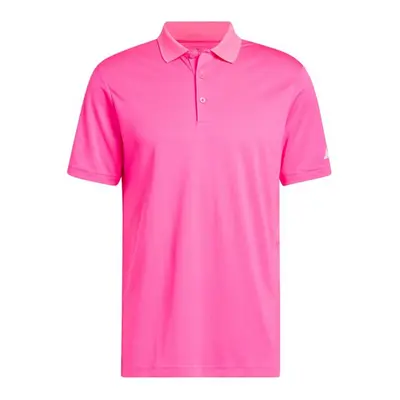 (S, Solar Pink) Adidas Clothing Mens Performance Polo Shirt