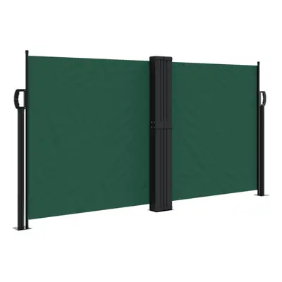 (dark green, x cm) vidaXL Retractable Side Awning Outdoor Privacy Screen Shade Black 120x1200 cm