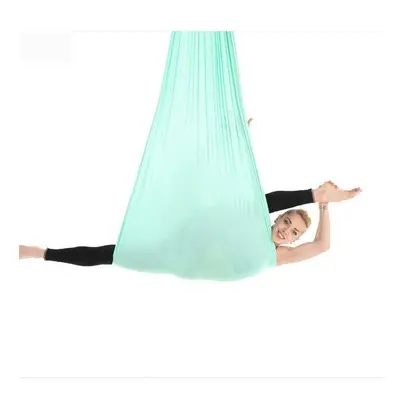 (Light Green) Aerial Yoga Hammock Premium Silk Swing Antigravity Belts