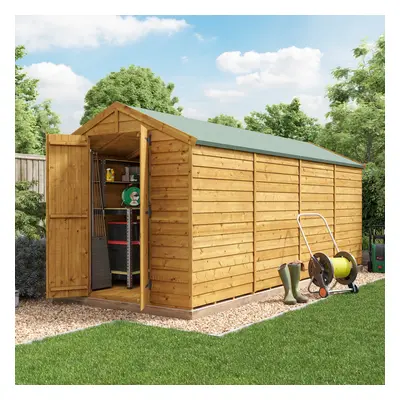 (16x6, Windowless) BillyOh Keeper Overlap Apex Shed