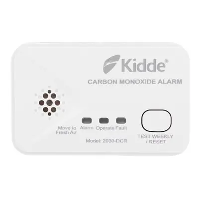 Kidde 2030-DCR Compact Year Life Carbon Monoxide Alarm with AA batteries