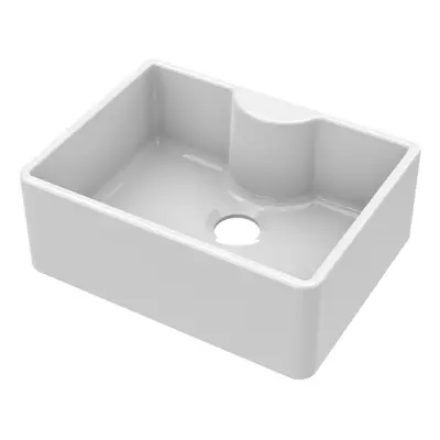 595mm - Single Bowl Butler Kitchen Sink - with Tap Ledge