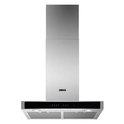 Zanussi 60cm Chimney Cooker Hood - Stainless Steel - C Rated - ZFT916Y