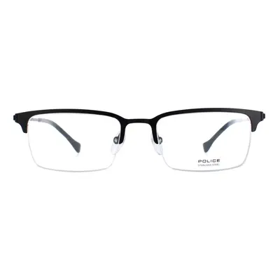 Police Glasses Frames Score VPL290 06AA Black Men