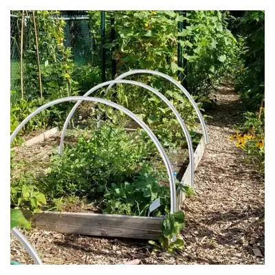 (76cm W x 73.5cm H) Greenhouse Hoop Grow Tunnel Plant Garden Support Frame