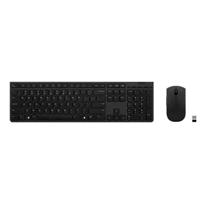 Lenovo Professional - Keyboard and mouse set - Bluetooth, 2.4 GHz - UK - key switch: Scissor-Swi