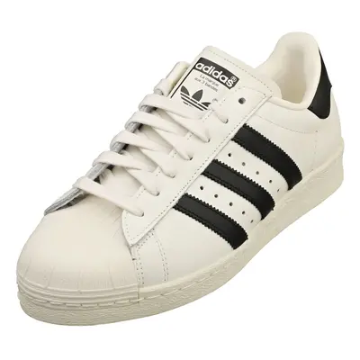 adidas Superstar Womens Fashion Trainers in White Black - 4.5 UK