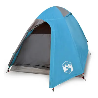 (blue, x x cm) vidaXL Camping Tent Persons Portable Outdoor Hiking Dome Tent Waterproof