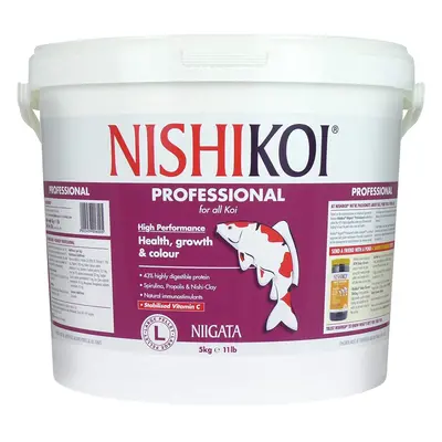 Nishikoi Niigata Professional Food for All Koi Carp Large Pellets - 5kg