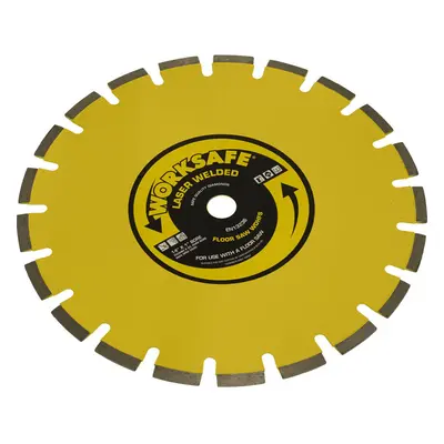 Hard Floor Saw Blade - 350mm Diameter - 25mm Bore - Concrete Floor Cutting Disc