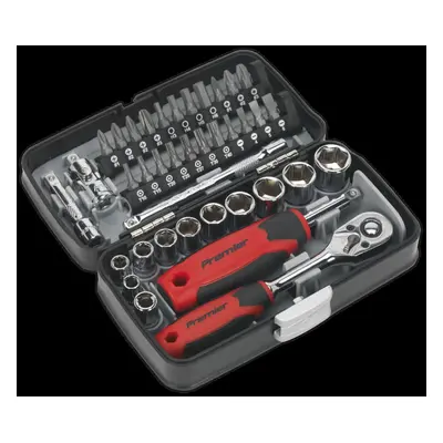 Socket & Bit Set 38pc 1/4"Sq Drive