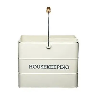 Living Nostalgia Antique Cream Housekeeping Box