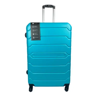 (L.Blue, Large) Hampton & Stewart Suitcase Hardshell Lugguage