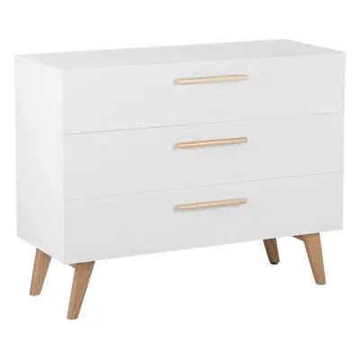 3 Drawer Chest White SALEM