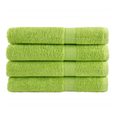 (apple green, x cm/ pcs) vidaXL Premium Sauna Towels Guest Bath Towel pcs Gold 600gsm 100% Cotto