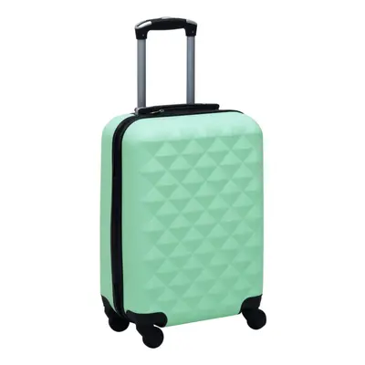 vidaXL Hardcase Trolley Mint ABS With Security Lock Travel Luggage Suitcase