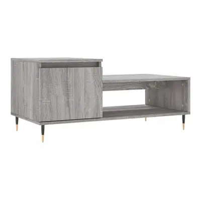 (grey sonoma) vidaXL Coffee Table Side Table End Accent Telephone Sofa Table Engineered Wood