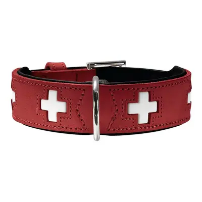 Dog collar Hunter Swiss Red/Black (47-54 cm)