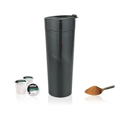 100W OZ Car Coffee Maker Cup Machine Portable Handheld Espresso Capsule Bottle For Camping Trave