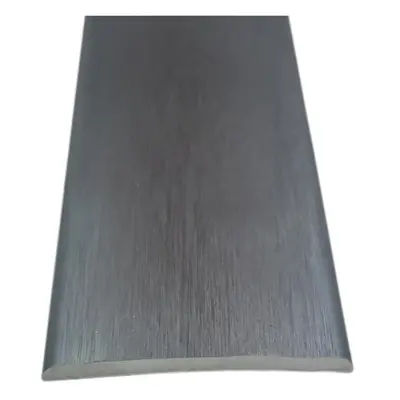 (Brushed Grey, 9ft) Prestige Floor Cover Trim Covers Laminate/Wood/LVT Stick Down Threshold