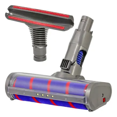 Soft Roller Brush Head Hard Floor Turbine Tool + Upholstery Nozzle for DYSON DC58 DC62 Vacuum Cl